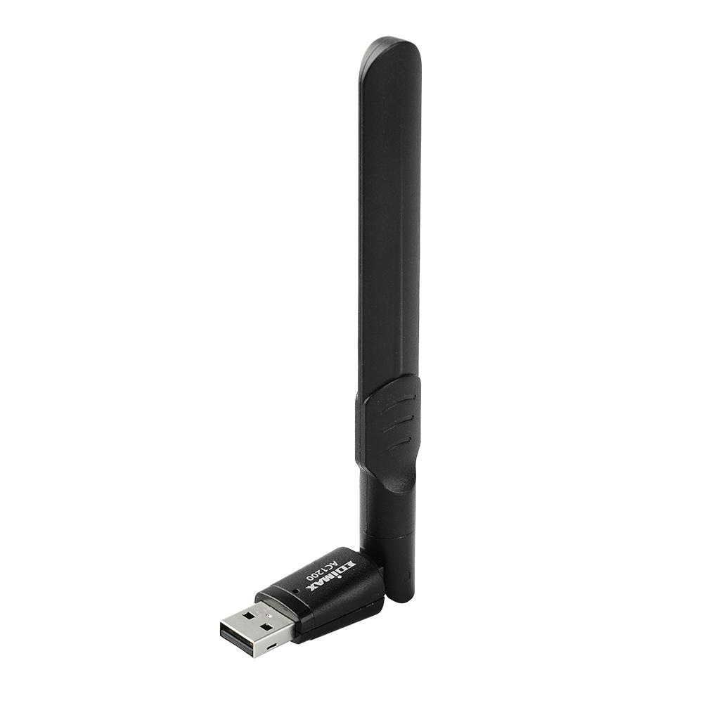 Безжичен адаптер EDIMAX EW-7822UAD, USB, Realtek, 2.4Ghz/5GHz, AC1200, с външна антена | JAR Computers Безжичен адаптер EDIMAX EW-7822UAD, USB, Realtek, 2.4Ghz/5GHz, AC1200, с външна антена