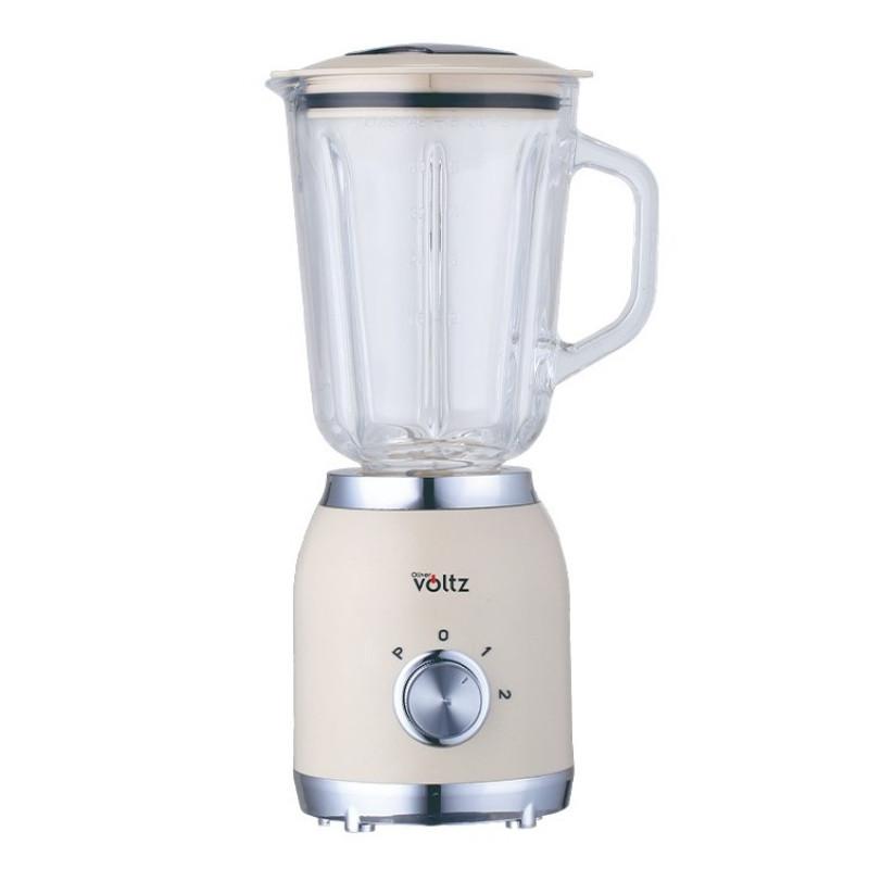 Блендер Voltz OV51162G, 600W, 1.5 л, 2 скорости + Pulse, Стъклена кана, Крем | JAR Computers Блендер Voltz OV51162G, 600W, 1.5 л, 2 скорости + Pulse, Стъклена кана, Крем