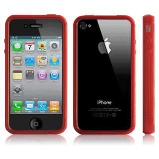 Алуминиев бъмпер за iPhone 4/4S - FitCase Metal Bumper (червен) | JAR Computers Алуминиев бъмпер за iPhone 4/4S - FitCase Metal Bumper (червен)