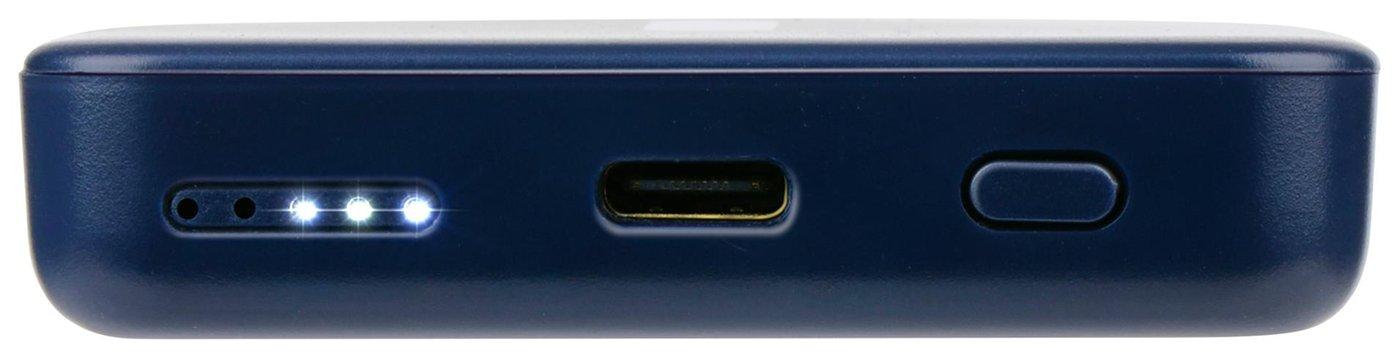 Grundig Външна безжична батерия с Magsafe 5000mAh тъмносиня