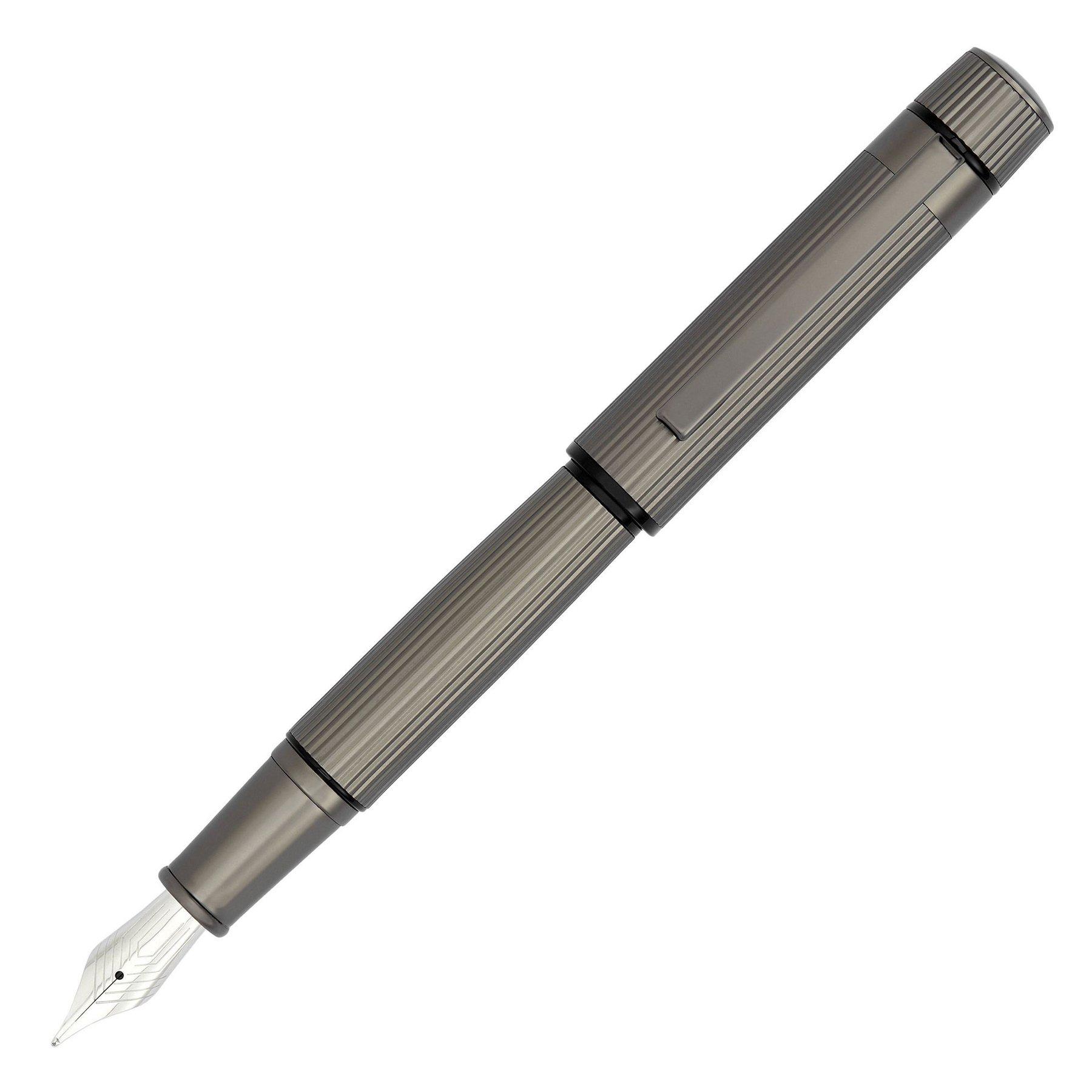 Hugo Boss Писалка Core, в кутия, хром