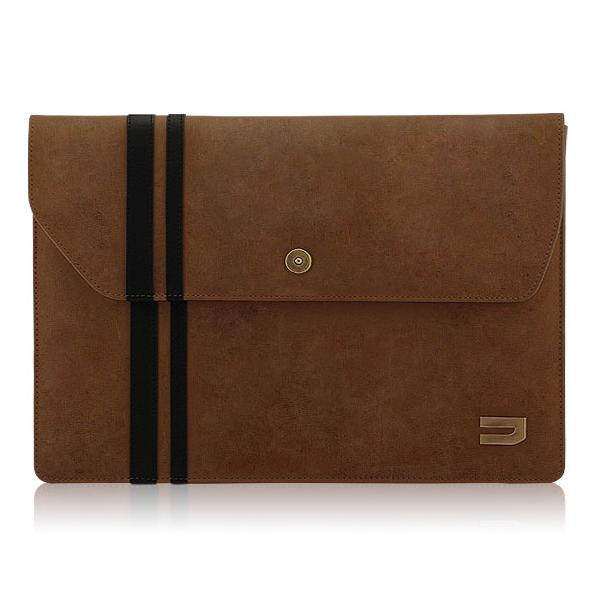 Кожен калъф (естествена кожа) за MacBook Air 11 и лаптопи до 11 инча - Urbano Leather Envelope Case (тъмнокафяв) | JAR Computers Кожен калъф (естествена кожа) за MacBook Air 11 и лаптопи до 11 инча - Urbano Leather Envelope Case (тъмнокафяв)