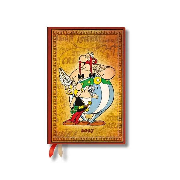 Paperblanks Планер Asterix Obelix, Mini, Verso, твърда корица, 88 листа, за 2027 година
