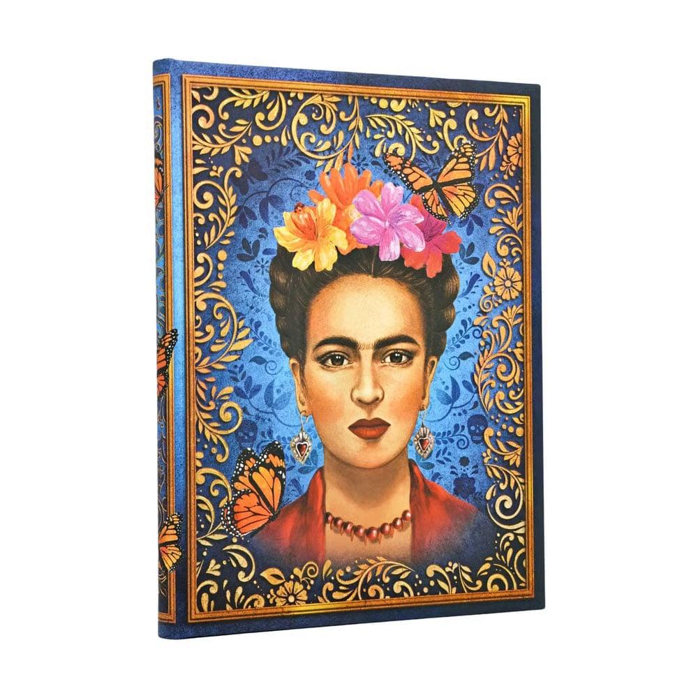 Paperblanks Тефтер Viva Frida, Ultra, твърда корица, широки редове, 72 листа