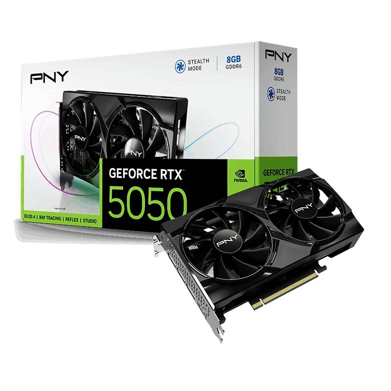 PNY GeForce RTX 5050 8GB GDDR6 Dual Fan