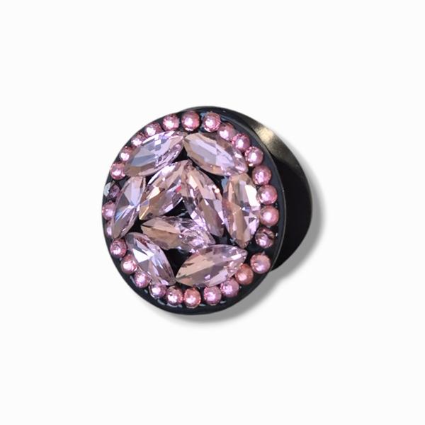 Popsocket / Холдер Diamonds /pink quartz/ | JAR Computers Popsocket / Холдер Diamonds /pink quartz/