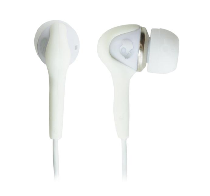 Слушалки с микрофон за iPhone и мобилни телефони - Skullcandy Smokin Buds (бял) | JAR Computers Слушалки с микрофон за iPhone и мобилни телефони - Skullcandy Smokin Buds (бял)