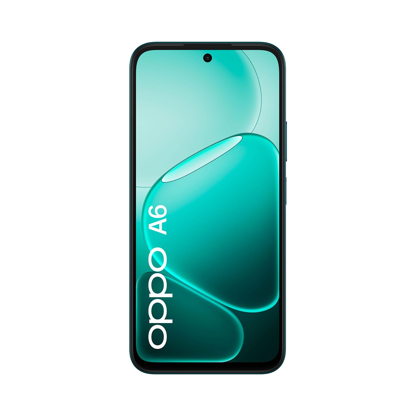 Смартфон Oppo A6, 4G, 256 GB, 6 GB RAM, 50 MP камера, 6550 mAh, 6.75'', черен