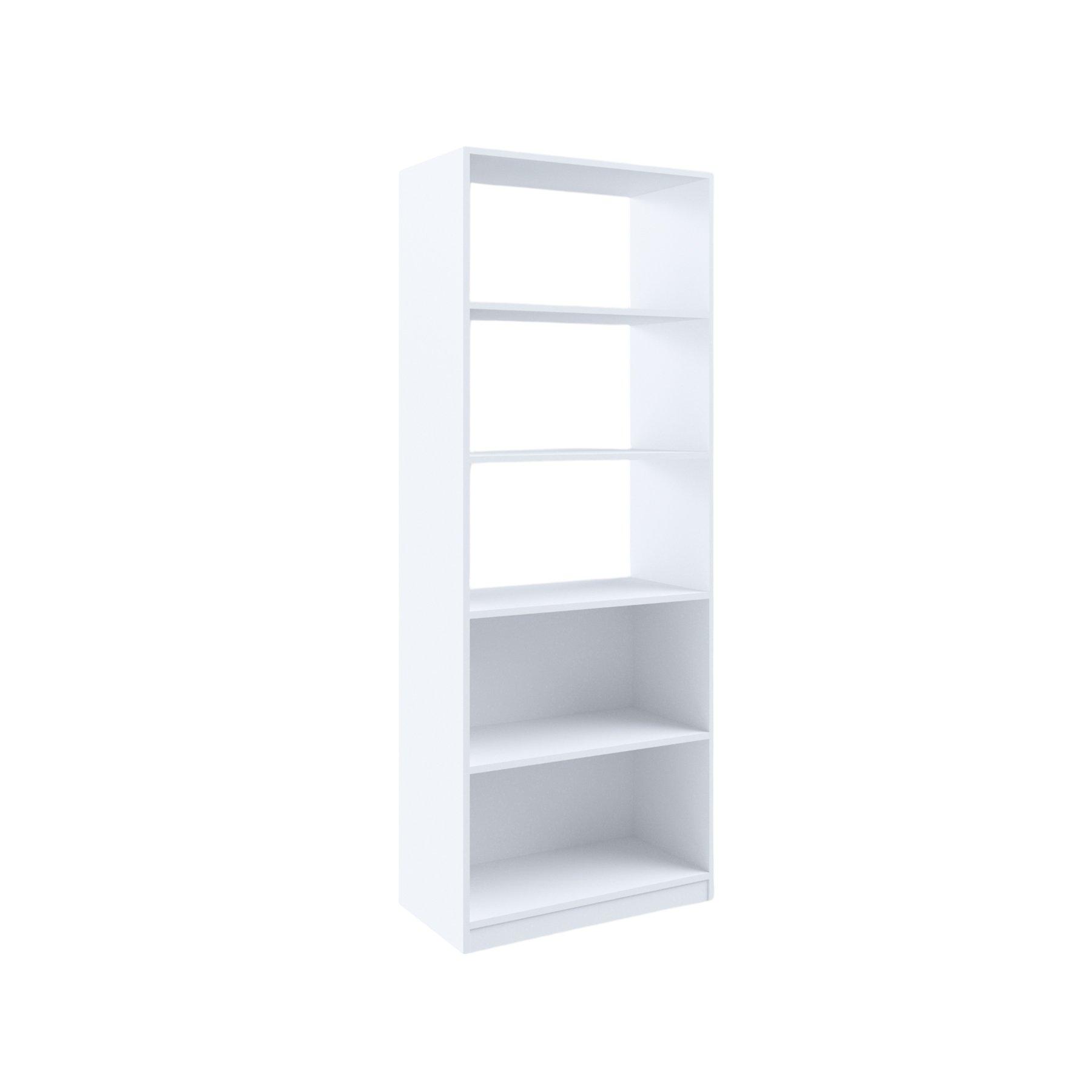 Стелаж RFG Libra 1, с 5 рафта, 766 х 400 х 1993 mm, ПДЧ, бял