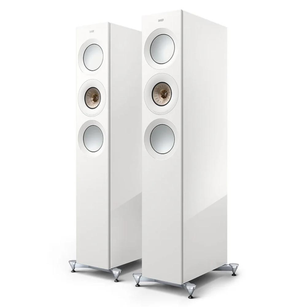 Тонколони KEF Reference 3 Meta - бял гланц/бежови