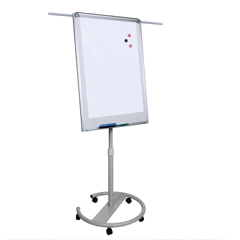 Top Office Флипчарт, 70 x 100 cm, магнитен, с рамена, на колела | JAR Computers Top Office Флипчарт, 70 x 100 cm, магнитен, с рамена, на колела