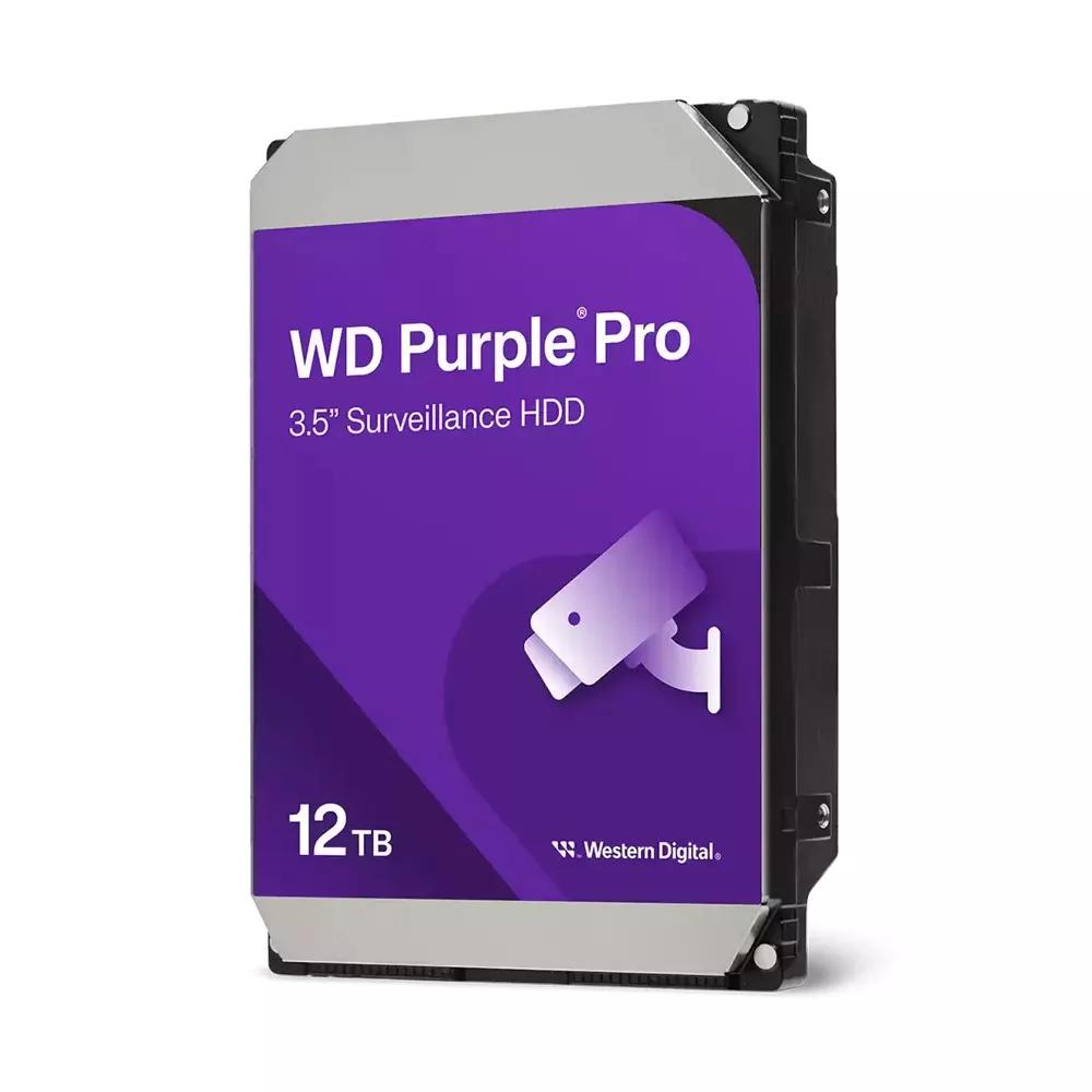 Твърд диск 12TB, Western Digital Purple Pro Surveillance, SATA 6Gb/s, 7200 rpm, 512MB кеш, 3.5" (8.89 cm), WD122PURP | JAR Computers Твърд диск 12TB, Western Digital Purple Pro Surveillance, SATA 6Gb/s, 7200 rpm, 512MB кеш, 3.5" (8.89 cm), WD122PURP