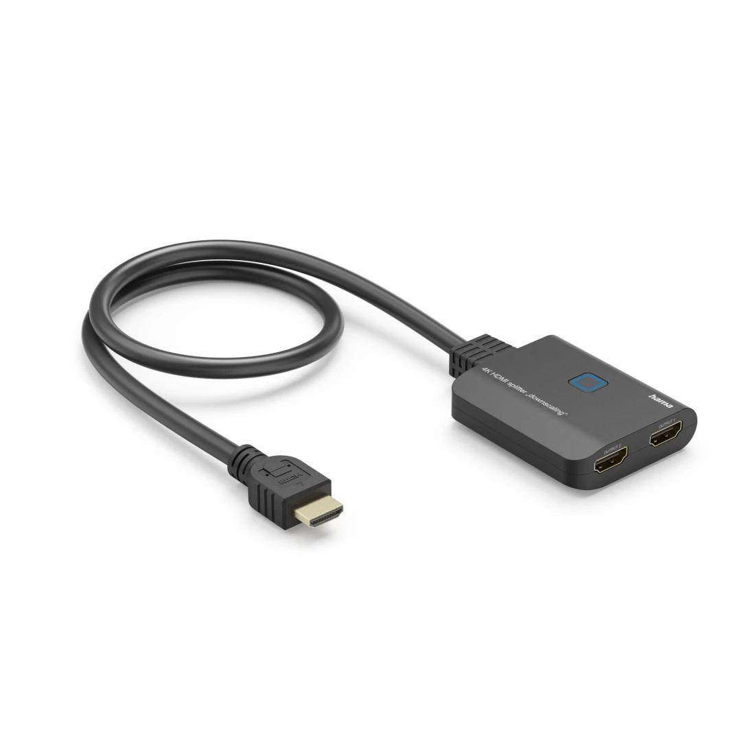 Hama 00205284 видео сплитер HDMI 2x HDMI | JAR Computers Hama 00205284 видео сплитер HDMI 2x HDMI
