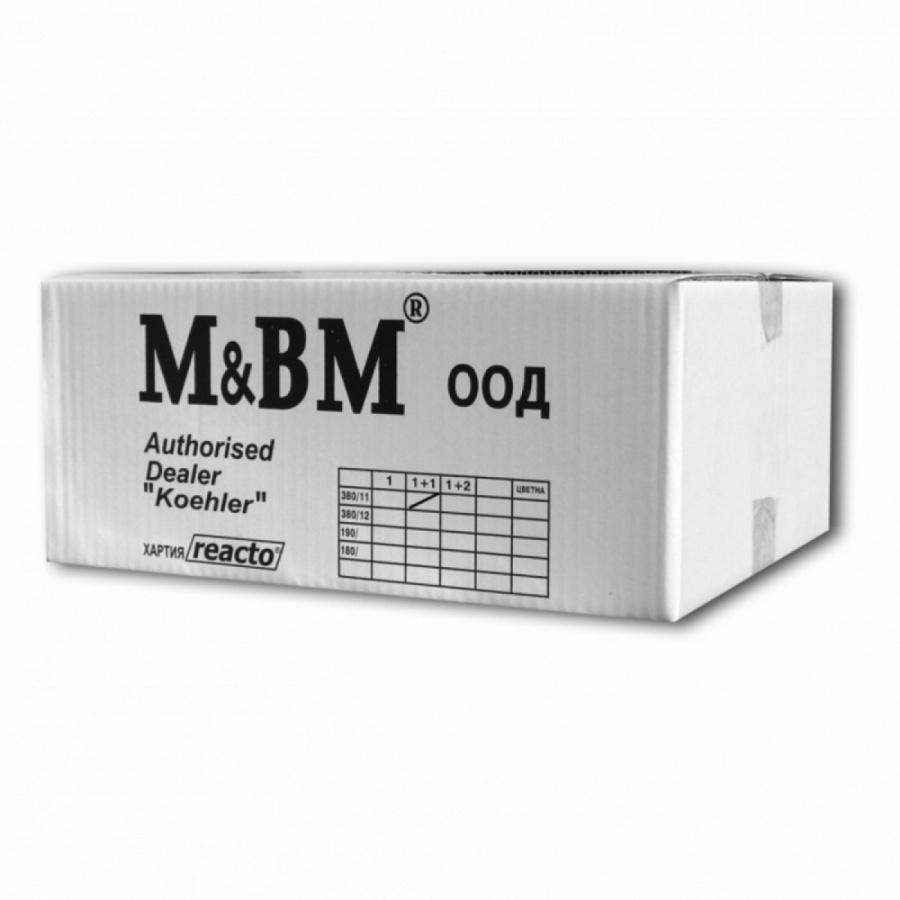 Хартия за матрични принтери M&BM, 240 мм х 11 ", 2 пласта, бяла, 1000 комплекта | JAR Computers Хартия за матрични принтери M&BM, 240 мм х 11 ", 2 пласта, бяла, 1000 комплекта