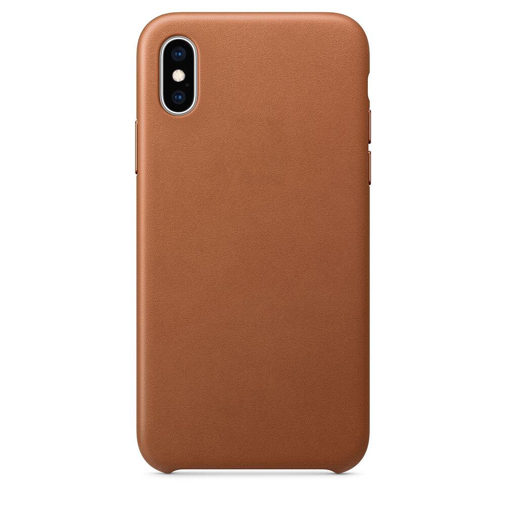 Качествен кожен (естествена кожа) кейс за iPhone XS Max - SDesign Leather Original Case (кафяв) | JAR Computers Качествен кожен (естествена кожа) кейс за iPhone XS Max - SDesign Leather Original Case (кафяв)
