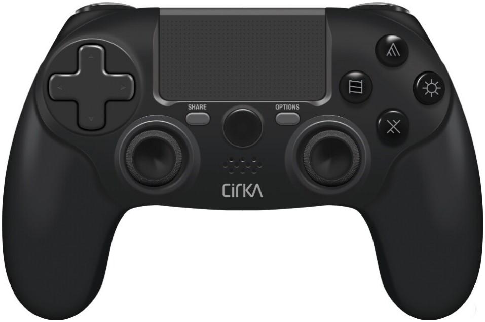 Безжичен контролер Cirka - NuForce, черен (PS4/PS3/PC) | JAR Computers Безжичен контролер Cirka - NuForce, черен (PS4/PS3/PC)