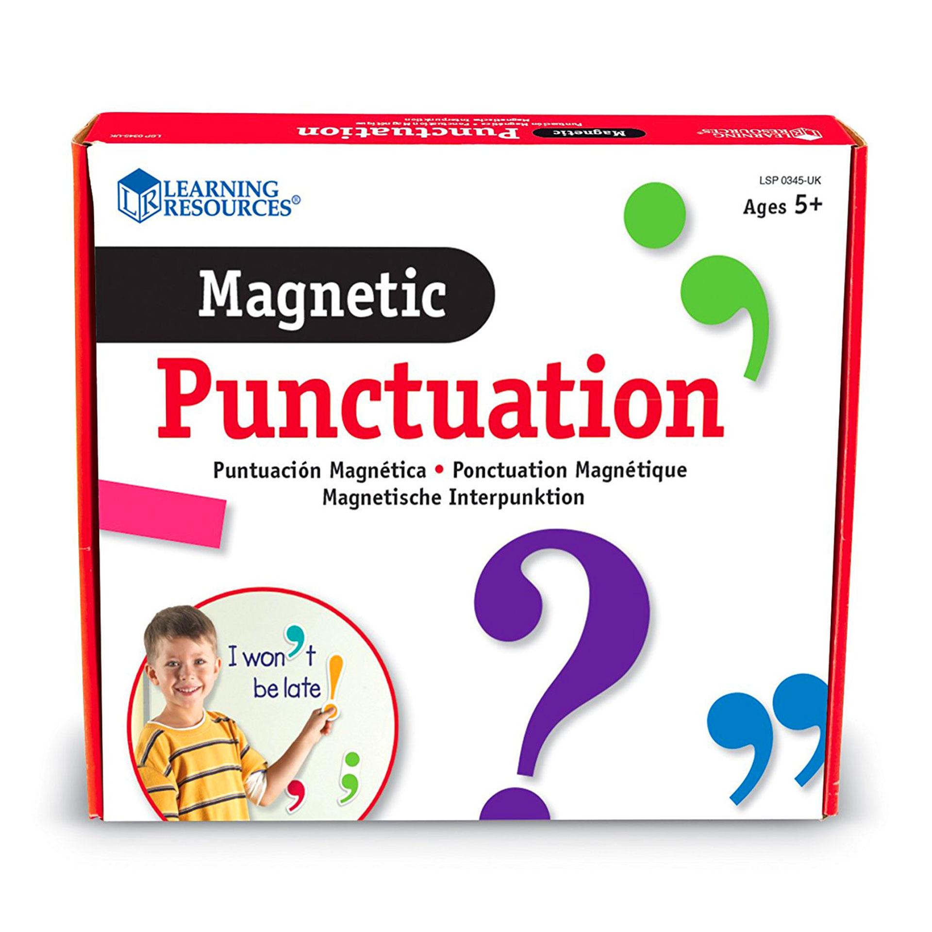 Learning Resources Магнитни пунктуационни знаци | JAR Computers Learning Resources Магнитни пунктуационни знаци