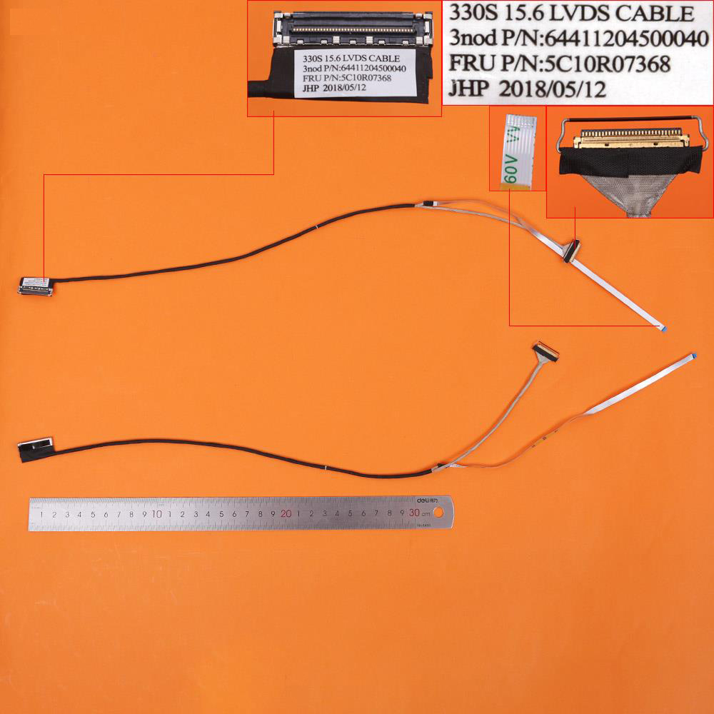 Лентов кабел за лаптоп (LCD Cable) Lenovo 330S-15 330s-15IKB 330s-15ISK 7000-15IKB - 64411204500040 / 5C10R07368 | JAR Computers Лентов кабел за лаптоп (LCD Cable) Lenovo 330S-15 330s-15IKB 330s-15ISK 7000-15IKB - 64411204500040 / 5C10R07368