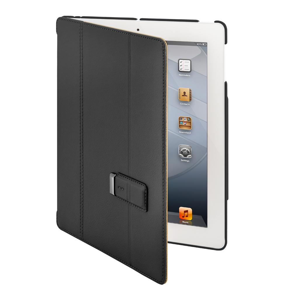 Луксозен кожен калъф за iPad 4, iPad 3, iPad 2 - SwitchEasy Pelle Swarovski (черен) | JAR Computers Луксозен кожен калъф за iPad 4, iPad 3, iPad 2 - SwitchEasy Pelle Swarovski (черен)