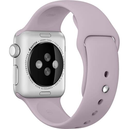 Оригинална силиконова каишка за Apple Watch 38мм, 40мм, 41мм, 42мм (2024) (лавандула) (reconditioned) - Apple Sport Band S/M & M/L (Apple Box) | JAR Computers Оригинална силиконова каишка за Apple Watch 38мм, 40мм, 41мм, 42мм (2024) (лавандула) (reconditioned) - Apple Sport Band S/M & M/L (Apple Box)