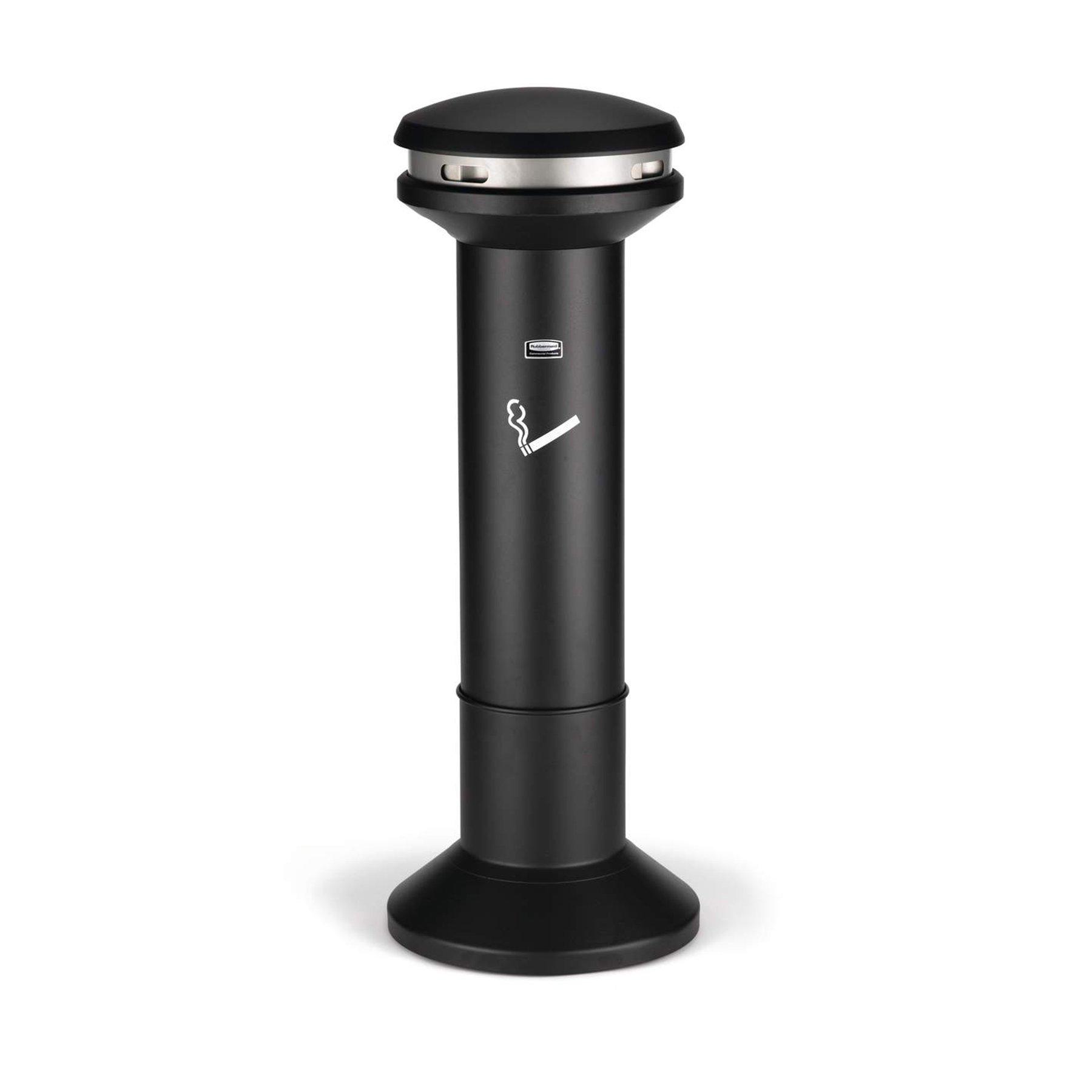 Пепелник Rubbermaid Infinity High, черен, 45 х 102 cm | JAR Computers Пепелник Rubbermaid Infinity High, черен, 45 х 102 cm