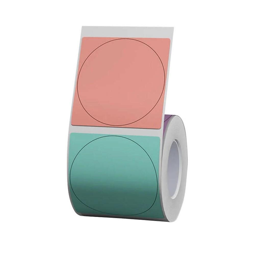 Ролка за отпечатване стикери за термопринтер Niimbot - Niimbot Thermal Labels Stickers T, 41mm x 41mm (175 бр) | JAR Computers Ролка за отпечатване стикери за термопринтер Niimbot - Niimbot Thermal Labels Stickers T, 41mm x 41mm (175 бр)