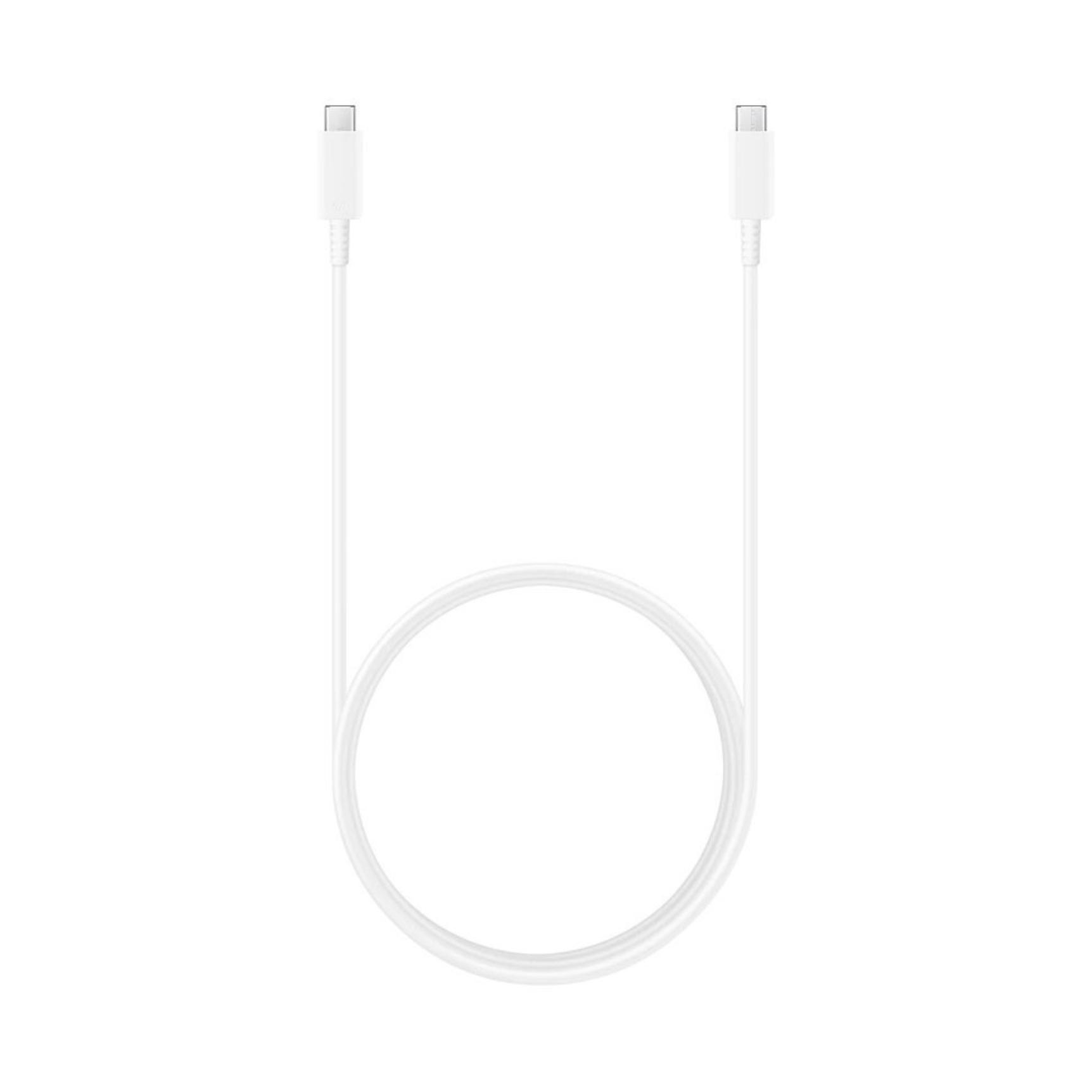 Samsung Кабел Type-C - Type-C, 1.8м, 3A, EP-DX510JWE (bulk) /бял/ | JAR Computers Samsung Кабел Type-C - Type-C, 1.8м, 3A, EP-DX510JWE (bulk) /бял/