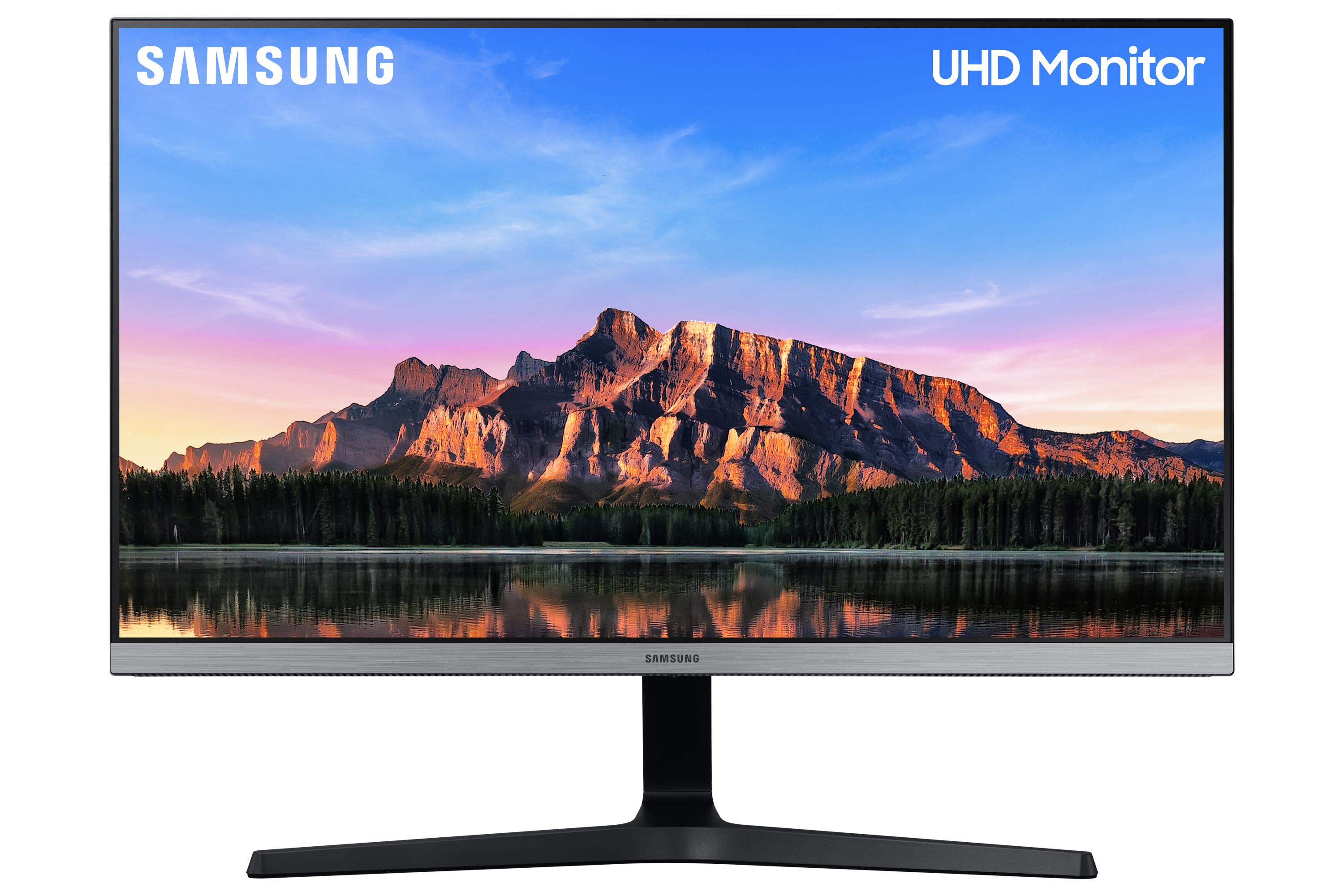 Samsung UR55 компютърен монитор 71,1 см (28") 3840 x 2160 пиксела 4K Ultra HD LED Син, Сив | JAR Computers Samsung UR55 компютърен монитор 71,1 см (28") 3840 x 2160 пиксела 4K Ultra HD LED Син, Сив