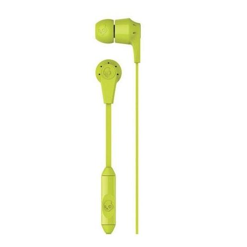 Слушалки с микрофон за iPhone и мобилни телефони - Skullcandy Inkd 2.0 Mic (лайм) | JAR Computers Слушалки с микрофон за iPhone и мобилни телефони - Skullcandy Inkd 2.0 Mic (лайм)