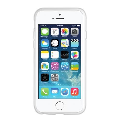 Тънък кейс със силиконов бъмпер за iPhone 6, iPhone 6S - Pinlo Concize Simplify (прозрачен-бял) | JAR Computers Тънък кейс със силиконов бъмпер за iPhone 6, iPhone 6S - Pinlo Concize Simplify (прозрачен-бял)