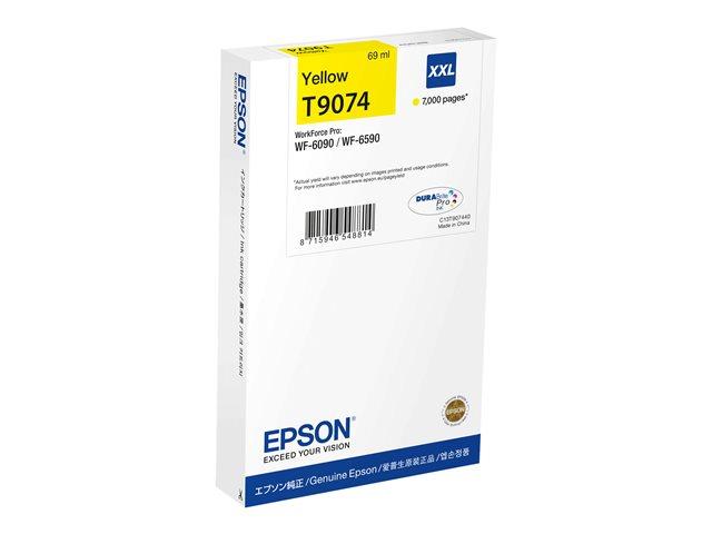 EPSON 1LB WF-6xxx Ink Cartridge Yellow XXL | JAR Computers EPSON 1LB WF-6xxx Ink Cartridge Yellow XXL