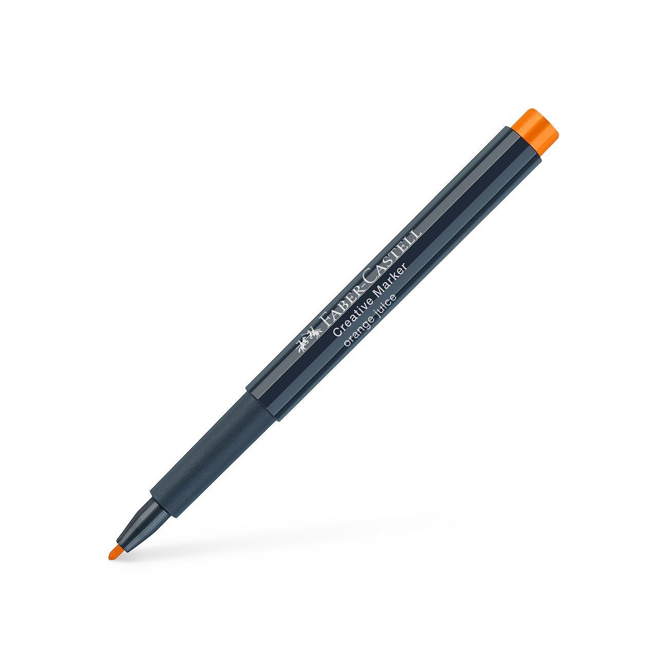 Faber-Castell Маркер Creative, объл, цвят 113 - портокалов сок
