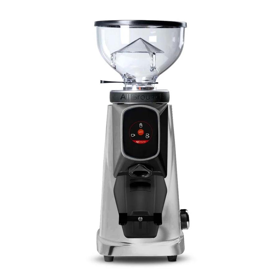 Fiorenzato AllGround Sense Kaffeemhle Silber & Schwarz, DARK-T Titan Mahlwerk | JAR Computers Fiorenzato AllGround Sense Kaffeemhle Silber & Schwarz, DARK-T Titan Mahlwerk
