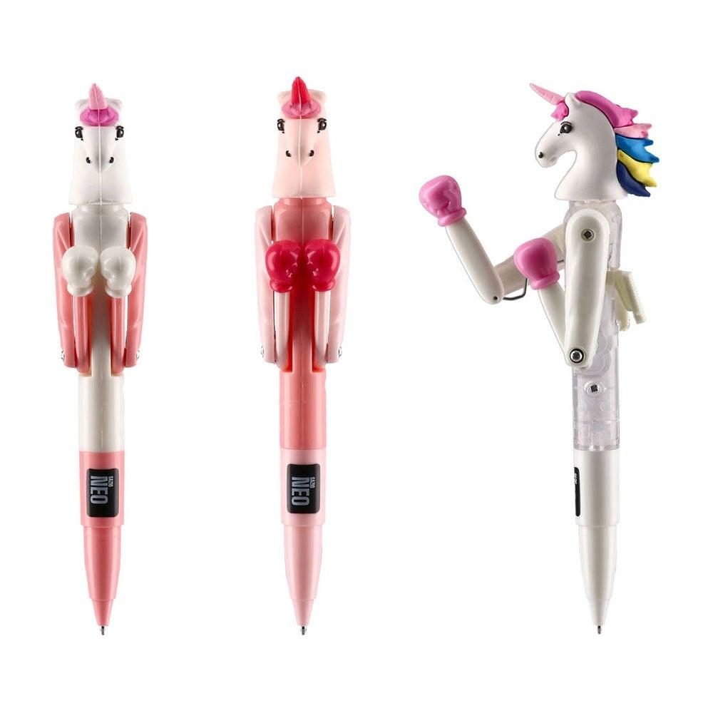 Химикалка Sazio Popping, еднорог, 1.0 mm, асорти, 1 брой