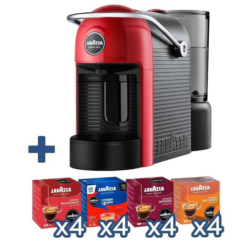 Кафемашина с капсули Lavazza AMM JOLIE RED + 256 капсули