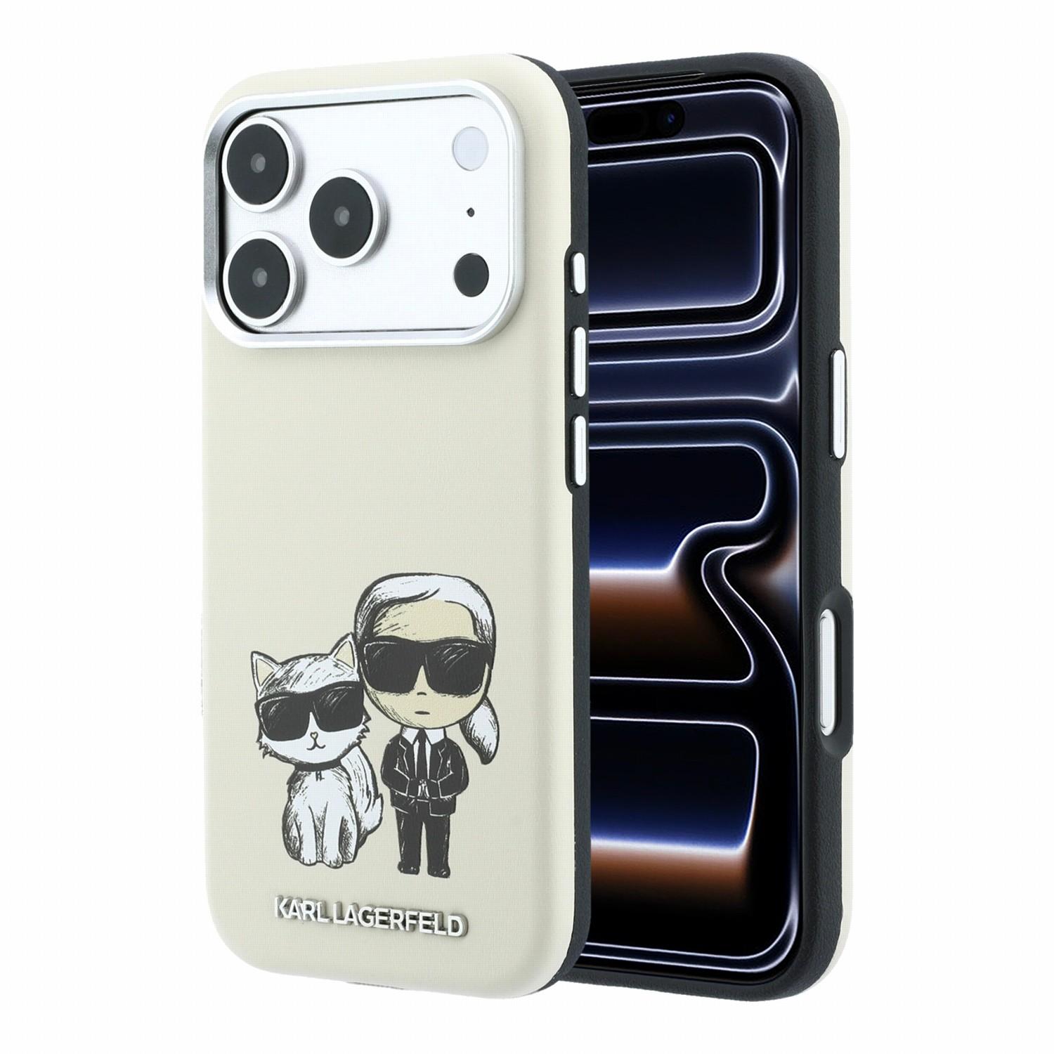 Karl Lagerfeld Калъф Apple iPhone 18 Pro Max/ 17 Pro Max, PU Semi Wrap Smooth Sketch Bodies Magsafe /бежов/ - KLHMP18X6PWKCIDE | JAR Computers Karl Lagerfeld Калъф Apple iPhone 18 Pro Max/ 17 Pro Max, PU Semi Wrap Smooth Sketch Bodies Magsafe /бежов/ - KLHMP18X6PWKCIDE