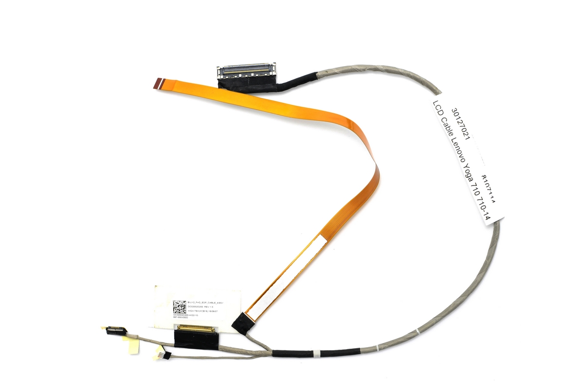 Лентов Кабел за лаптоп (LCD Cable) Lenovo Yoga 710 710-14 710-15 710-14IKB 710-14ISK eDP FHD | JAR Computers Лентов Кабел за лаптоп (LCD Cable) Lenovo Yoga 710 710-14 710-15 710-14IKB 710-14ISK eDP FHD