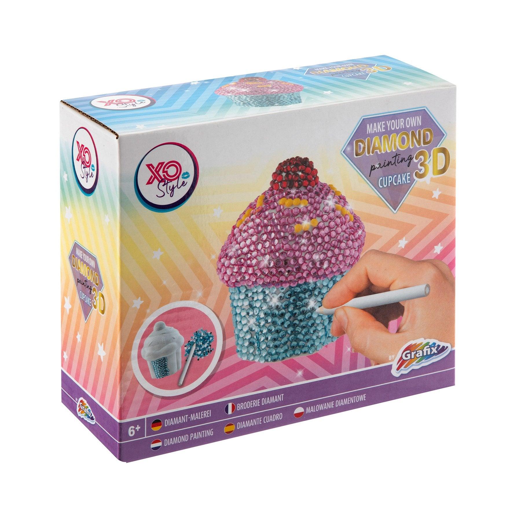 Moxy 3D комплект за рисуване с мъниста - Къпкейк | JAR Computers Moxy 3D комплект за рисуване с мъниста - Къпкейк
