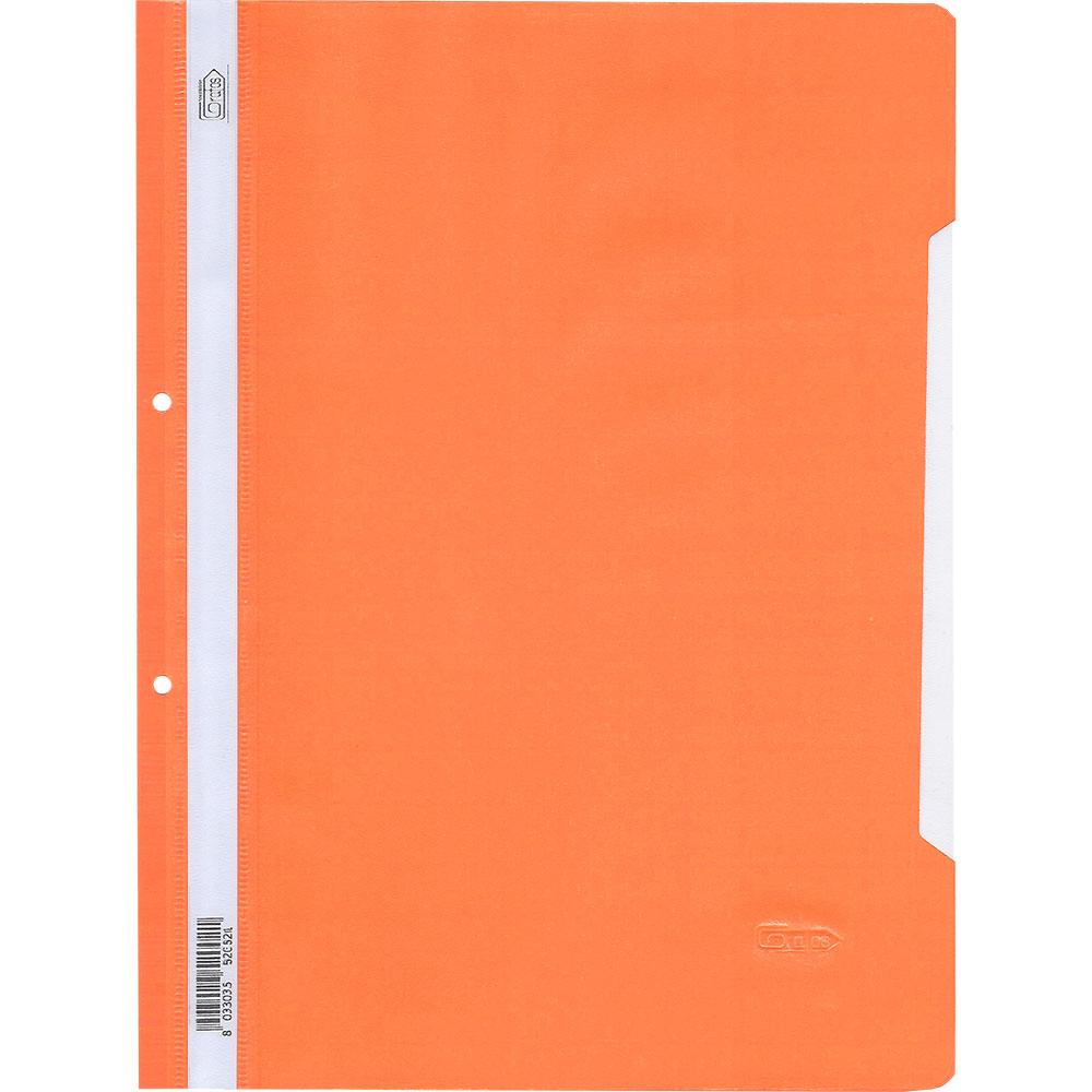 Папка PVC с перф. Grafos Color оранж