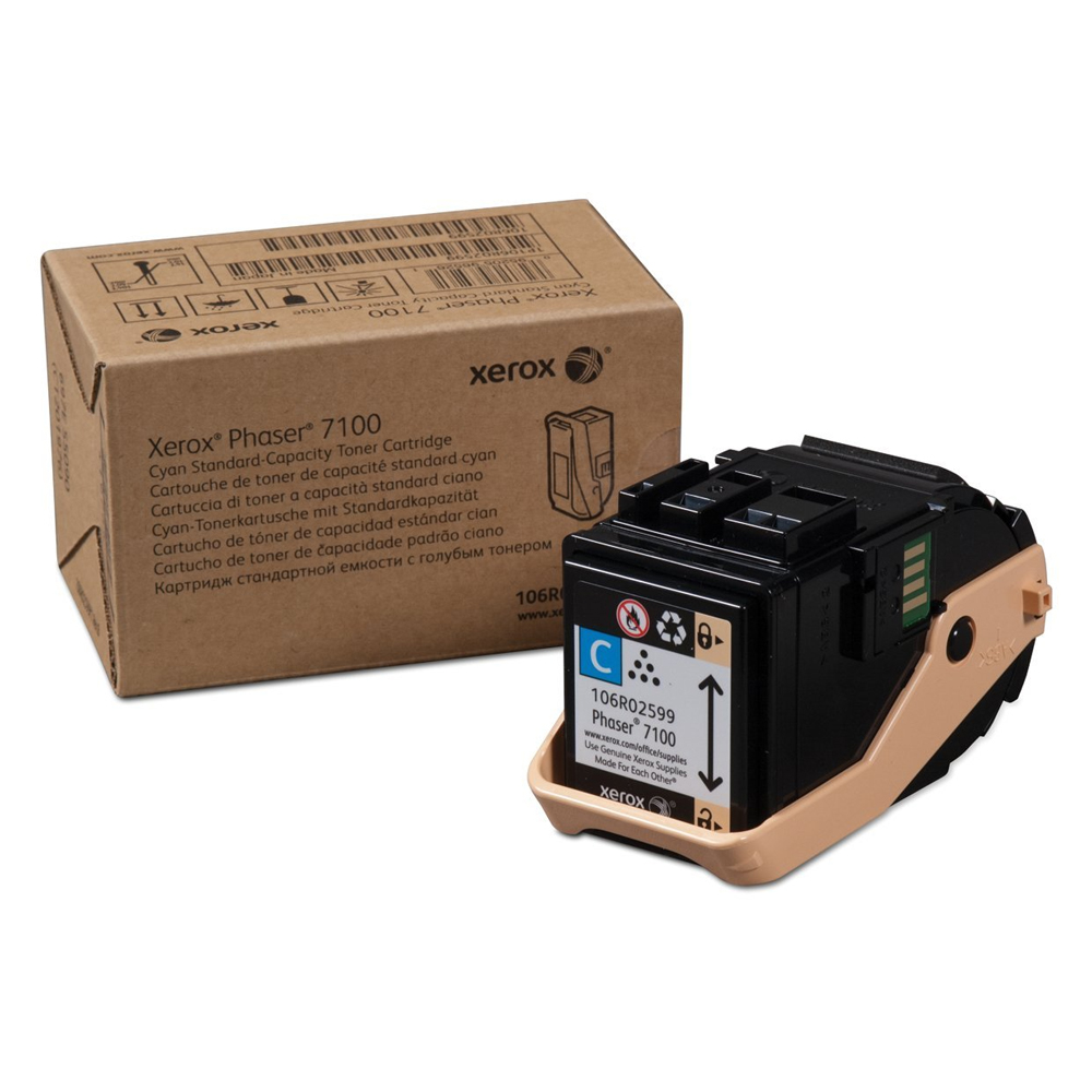 PHASER 7100 CYAN TONER CRTR (4.5k) (XER106R02599)