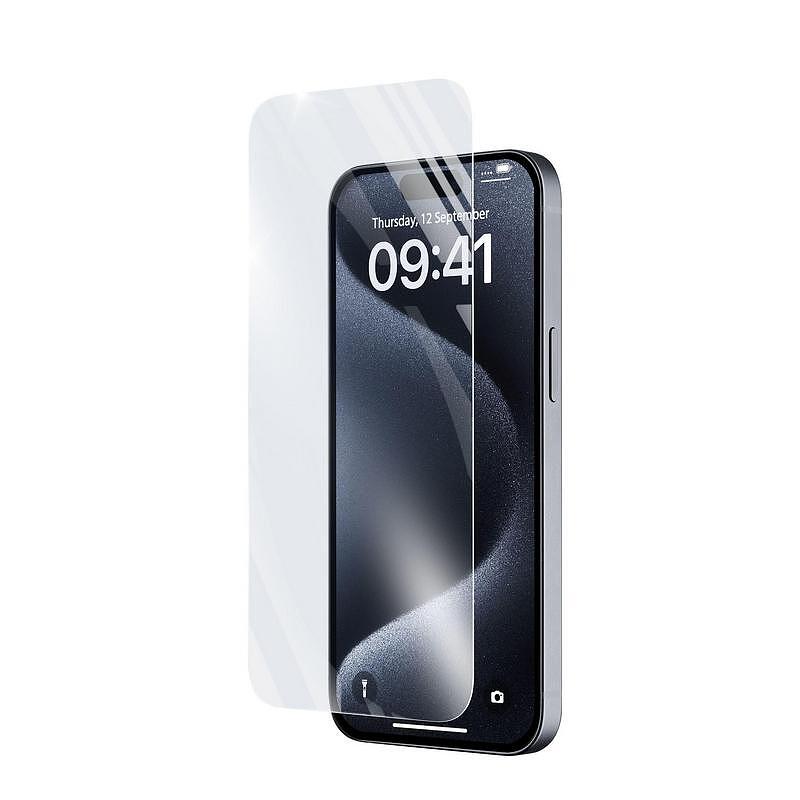 Протектор за дисплей Cellularline iPhone 15/15 Pro закалено стъкло