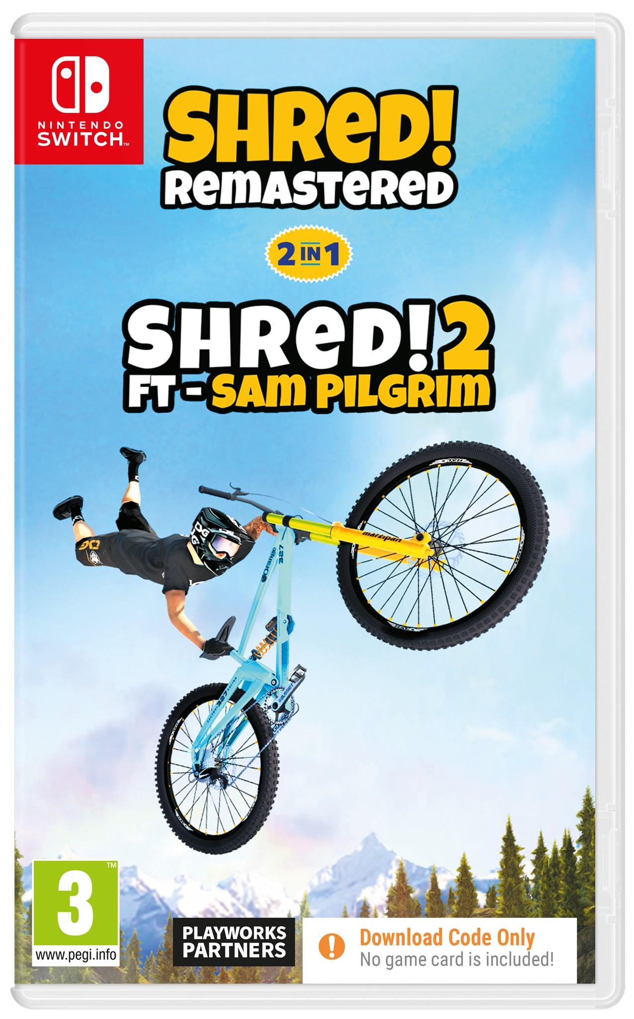 Shred! Remastered & Shred! 2 ft. Sam Pilgrim - Код в кутия (Nintendo Switch) | JAR Computers Shred! Remastered & Shred! 2 ft. Sam Pilgrim - Код в кутия (Nintendo Switch)