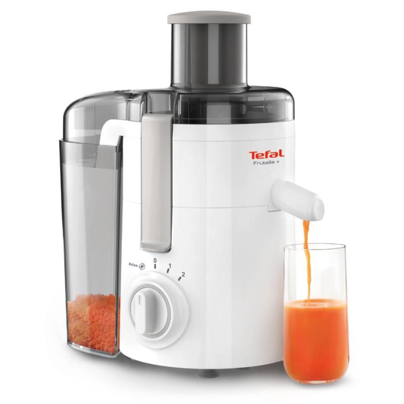 Сокоизстисквачка Tefal ZE370138, 350W, 2 скорости, Функция Пулс, Пулп 950 мл, Бял