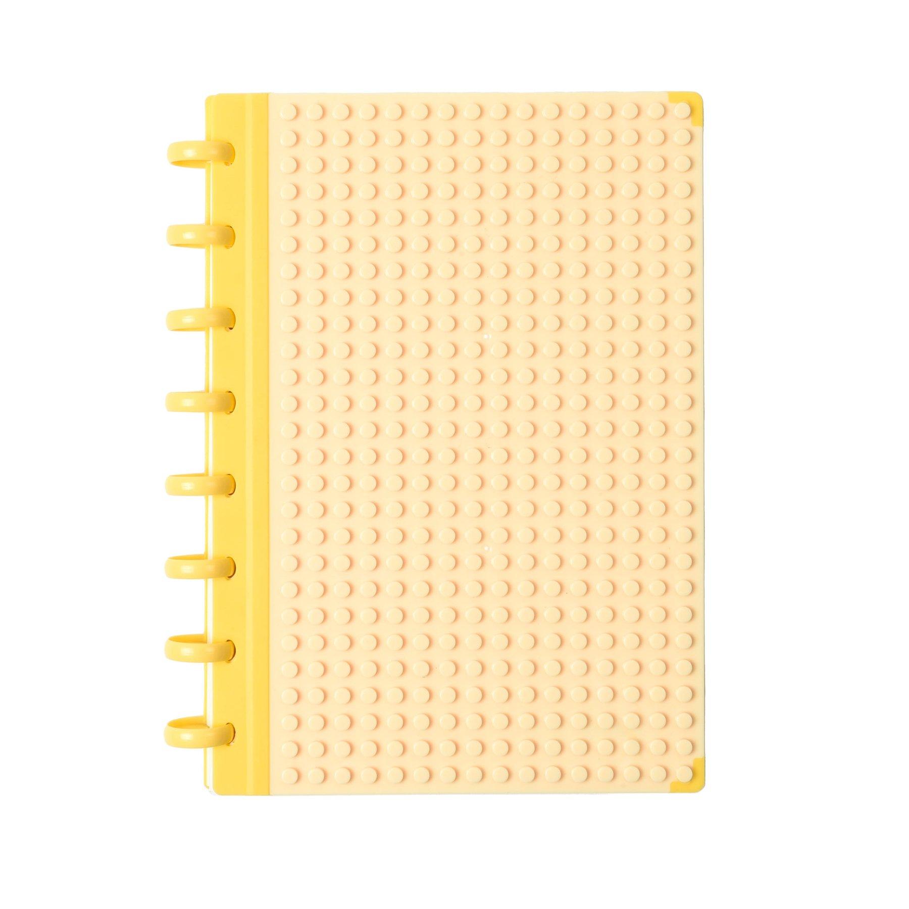 Sworld Тефтер Block, A5, със спирала, 80 листа, жълт