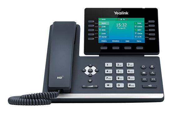 Yealink SIP-T54W IP телефон Черен 10 линии LCD Wi-Fi | JAR Computers Yealink SIP-T54W IP телефон Черен 10 линии LCD Wi-Fi