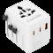 CANYON Travel Adapter OnTour 20 EU/UK/US/AUS 20W White | JAR Computers CANYON Travel Adapter OnTour 20 EU/UK/US/AUS 20W White