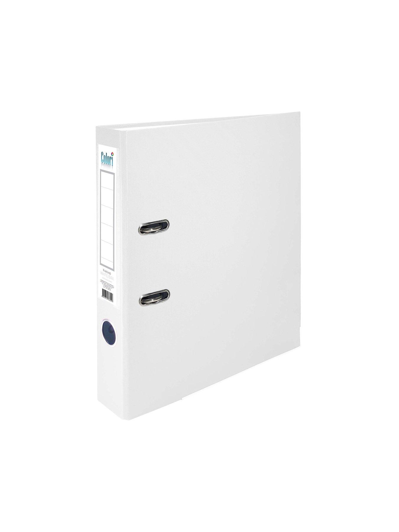 Colori Класьор, 5 cm, PP, с метален кант, бял | JAR Computers Colori Класьор, 5 cm, PP, с метален кант, бял