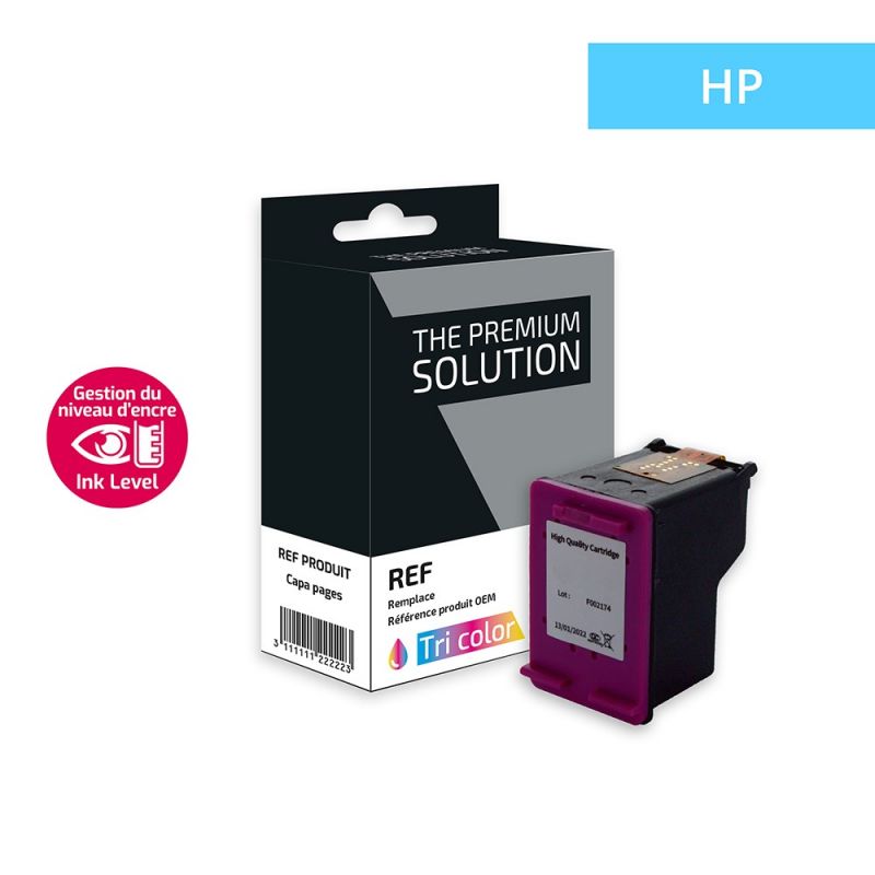 F6U67AE, HP 302XL Репроизведена мастилена касета (цветна) | JAR Computers F6U67AE, HP 302XL Репроизведена мастилена касета (цветна)