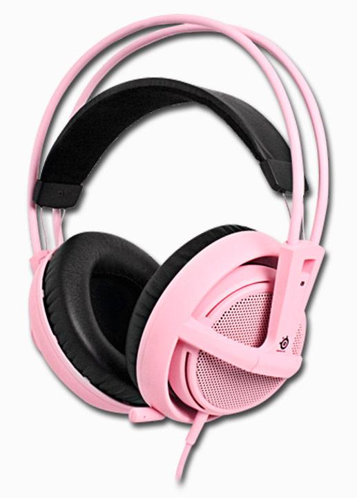 Гейминг слушалки SteelSeries - Siberia V2, розови | JAR Computers Гейминг слушалки SteelSeries - Siberia V2, розови