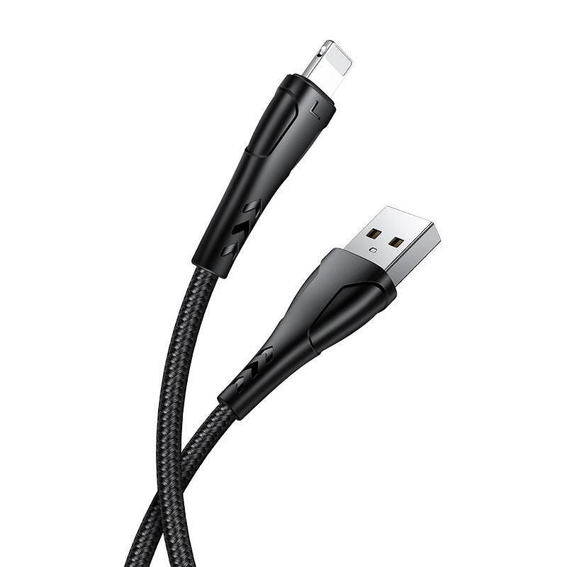 Кабел Xmart Mamba Lightning 1.2m Black | JAR Computers Кабел Xmart Mamba Lightning 1.2m Black